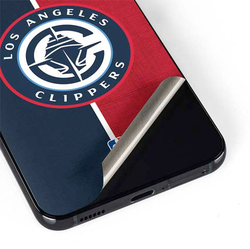 NBA LA Clippers Canvas Galaxy S22 Skin